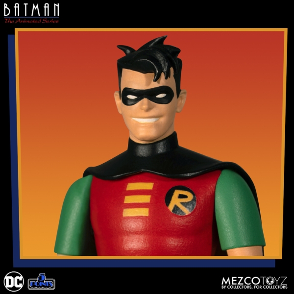 DC Batman The Animated Series 5 Inch Actionfigure "Robin" von Mezco